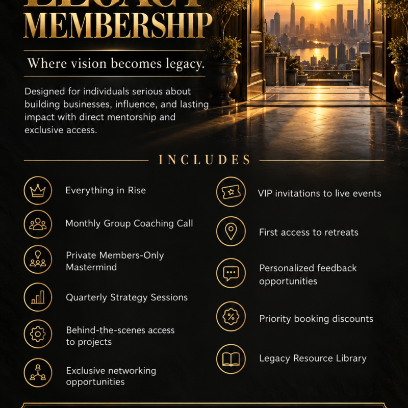 The Legacy Membership